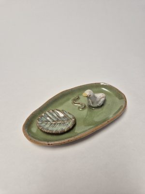 Ceramic jewelry holder