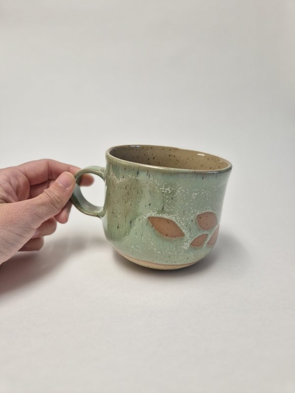 Stoneware woodland tea mug