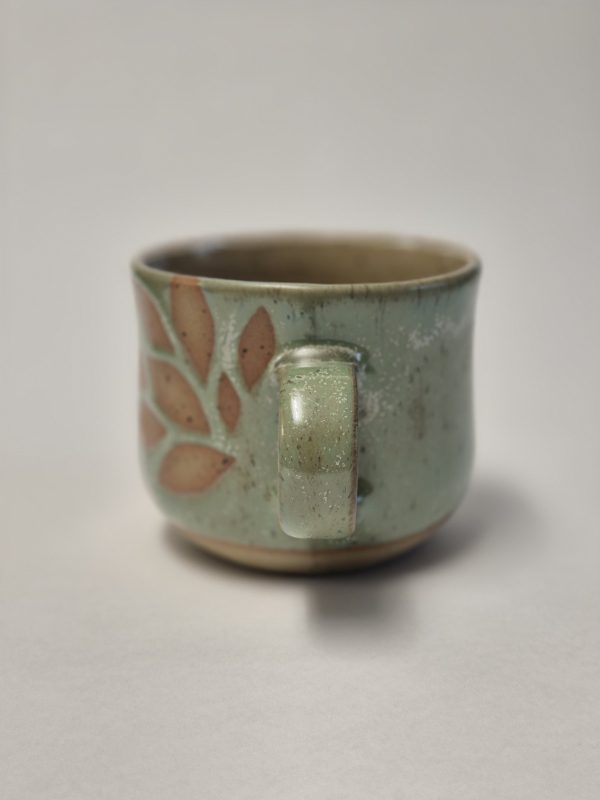 Stoneware woodland tea mug