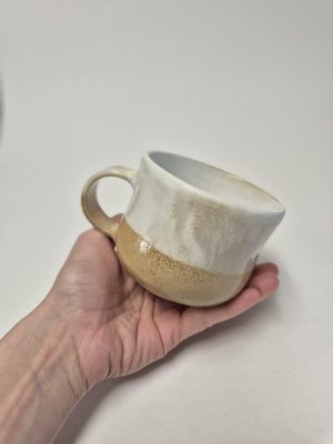 Ceramic wood fired cup