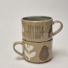 Ceramic woodland mug