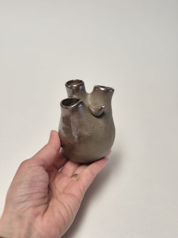 Small wood fired vase