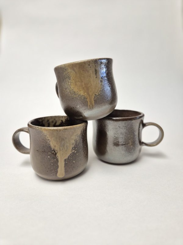Wood fired coffee cup