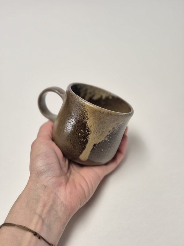 Wood fired coffee cup