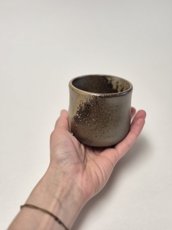 Wood fired coffee cup