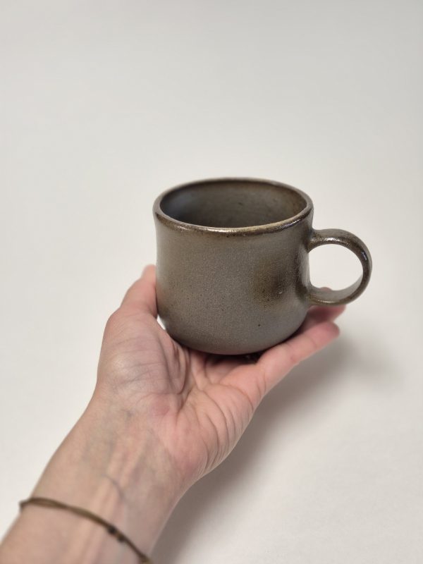 Wood fired coffee cup
