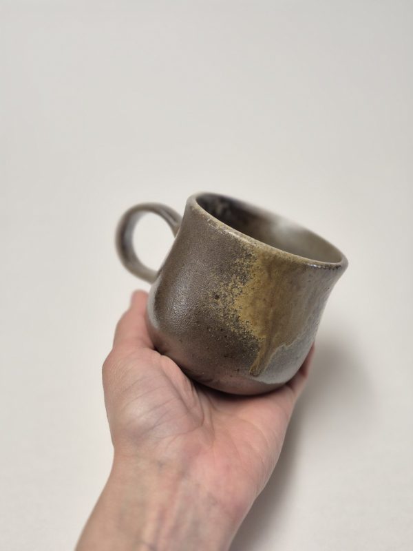Wood fired coffee cup