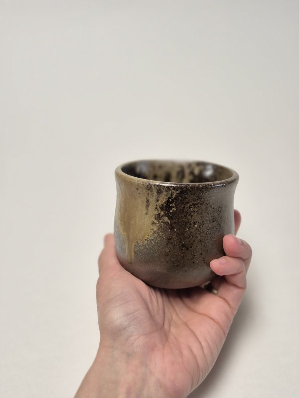 Wood fired coffee cup