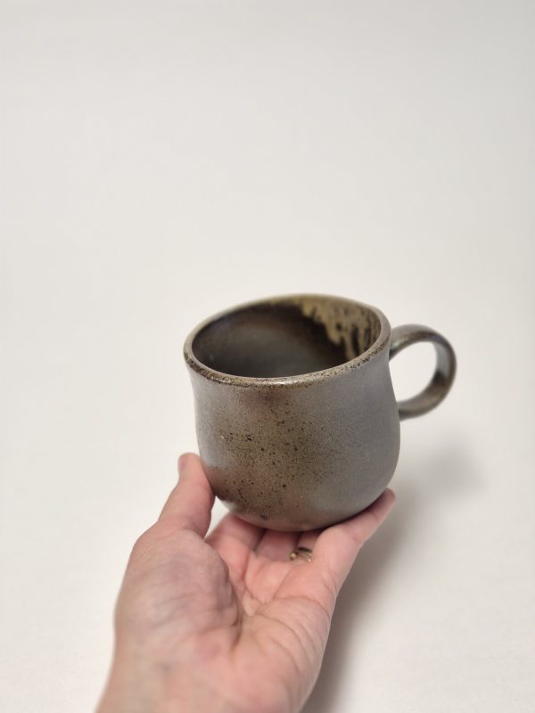 Wood fired coffee cup
