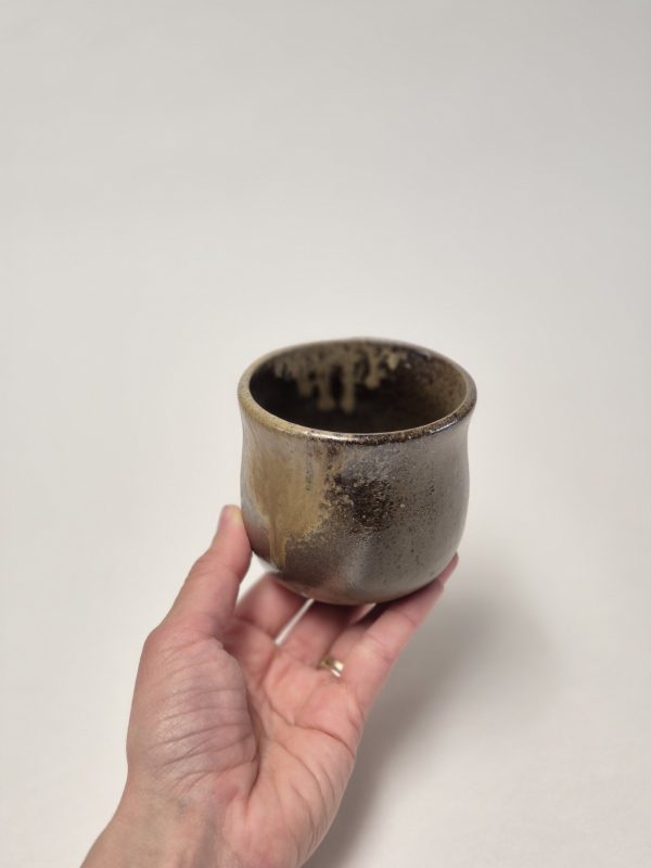 Wood fired coffee cup