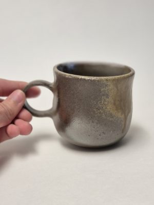 Wood fired coffee cup