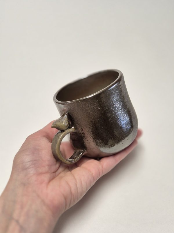 Wood fired coffee cup