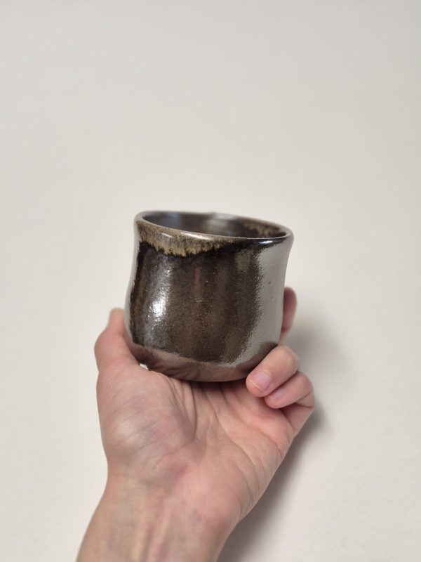 Wood fired coffee cup
