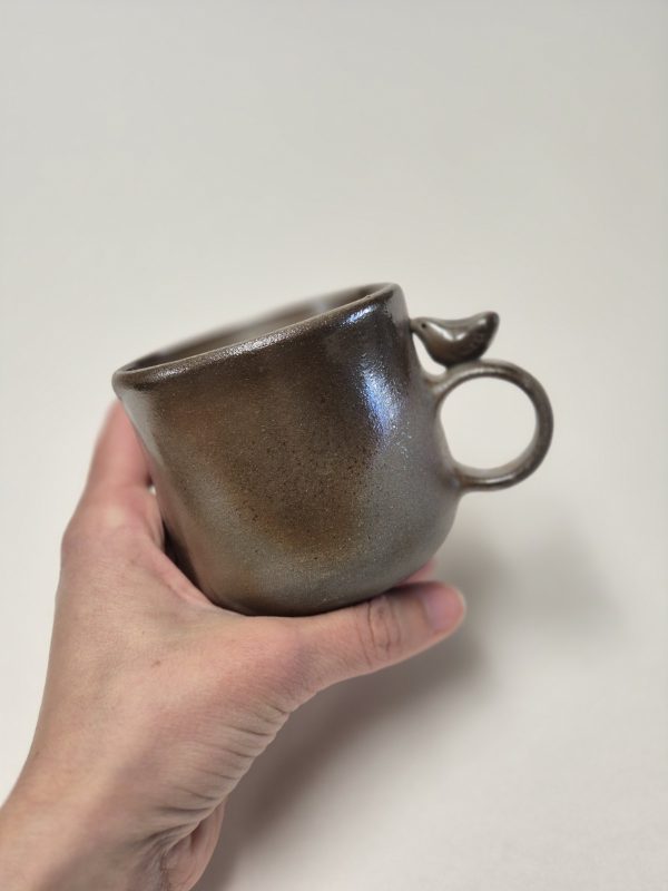 Wood fired coffe mug