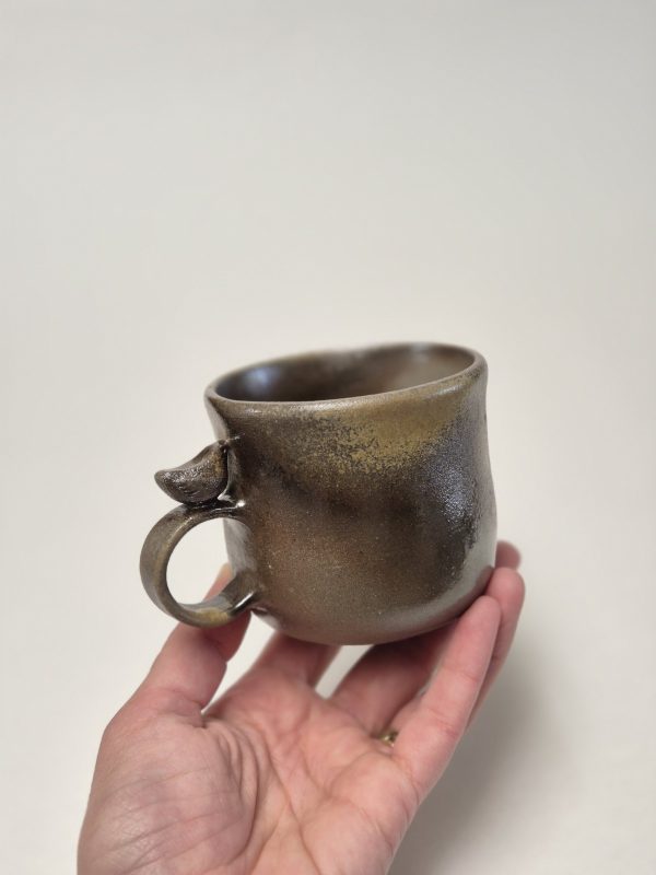 Wood fired coffe mug