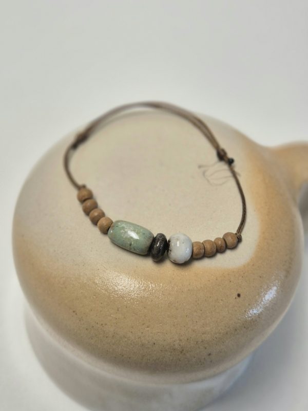 Ceramic adjustable bracelet