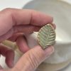 Leaf shaped ring