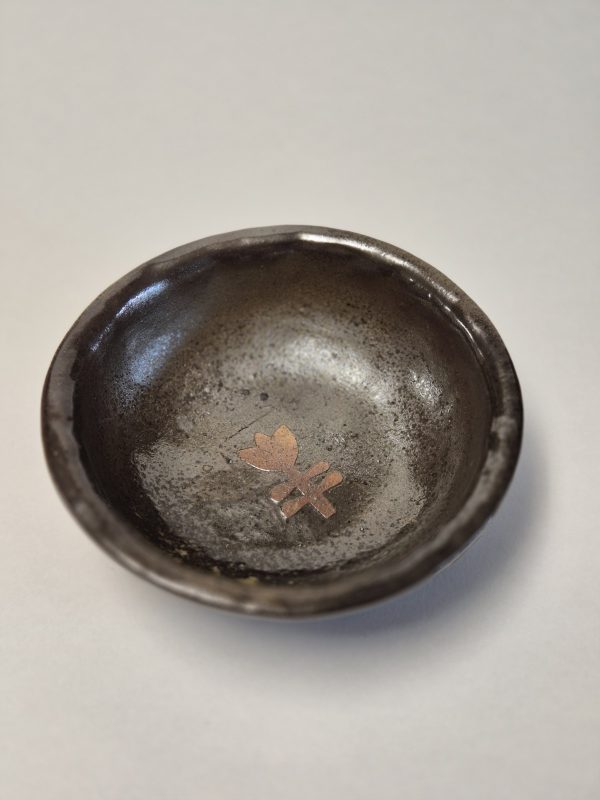 Wood fired floral bowl