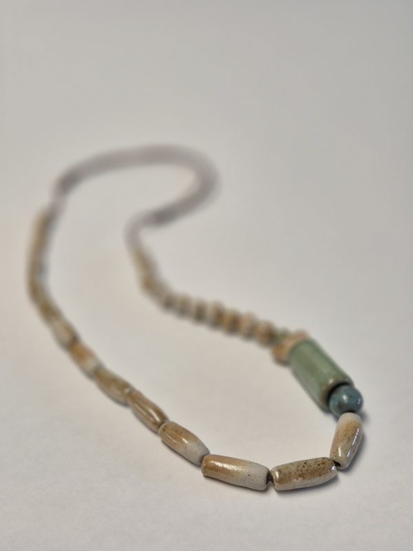 Wood fired necklace