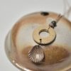 Ceramic pendant seaside