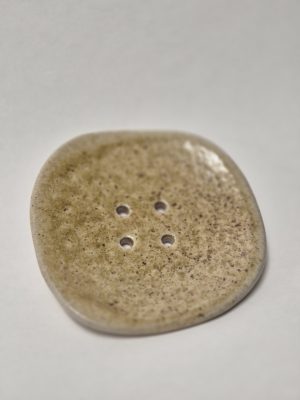 Wood fired soap dish
