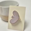 Ceramic brooch bird