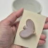 Ceramic brooch bird