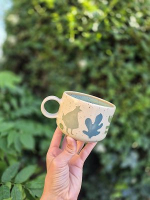 Woodland ceramic mug